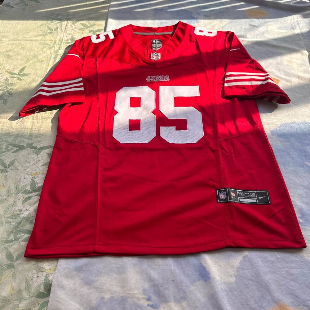 NFL San Francisco 49ers #85 George Kittle Home Fan Jersey